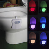 Smart LED Toilet Bowl Light with motion sensor