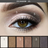 6 Colors Eyeshadow Palette Makeup Kit