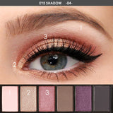 6 Colors Eyeshadow Palette Makeup Kit