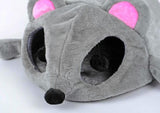 Cosy Mouse-shaped Cat Cave and Play Den