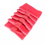 Velvet Turban/Hijab with Beaded Flowers Mesh Wrap