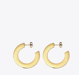 Shiny Hoop Earrings