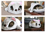 Cosy Mouse-shaped Cat Cave and Play Den