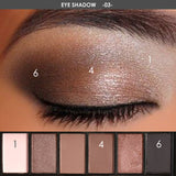 6 Colors Eyeshadow Palette Makeup Kit