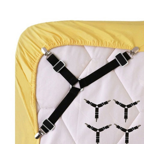 Adjustable Bed Sheet grippers (4pcs/lot)